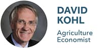 David Kohl, Agriculture Economist