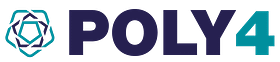 POLY4 logo landscape