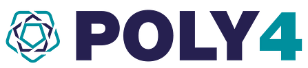 POLY4 logo landscape